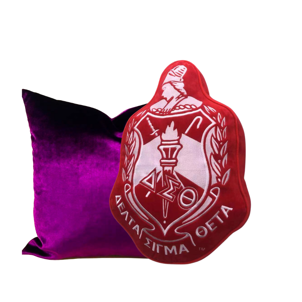 DST Crest Decorative Pillow