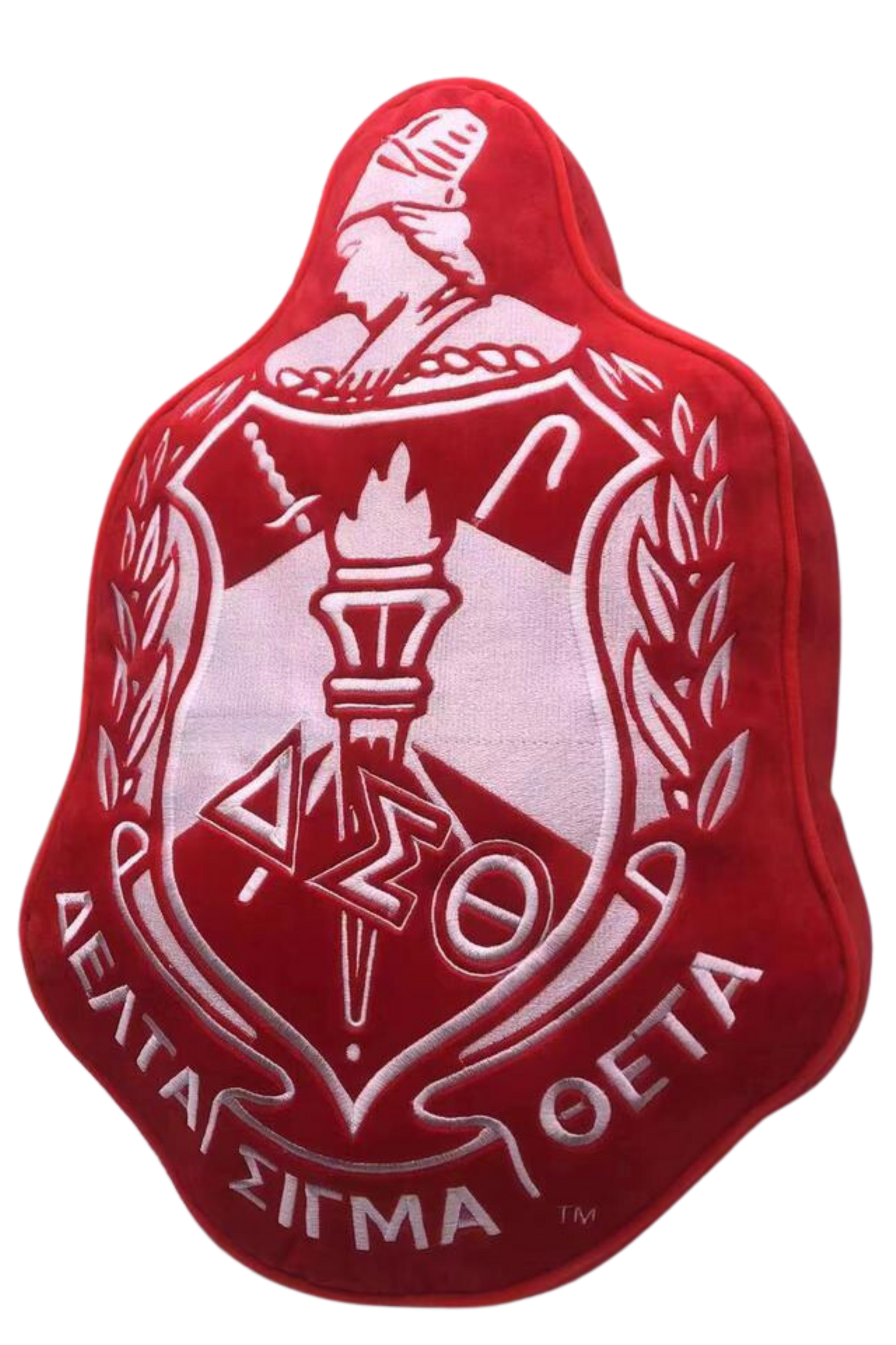 DST Crest Decorative Pillow